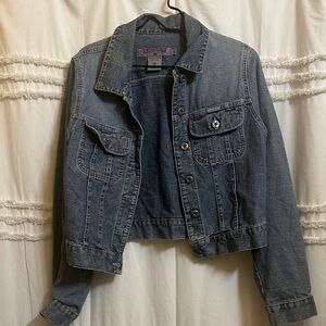 Silver Jeans Blue Jean Jacket Women’s Size Large